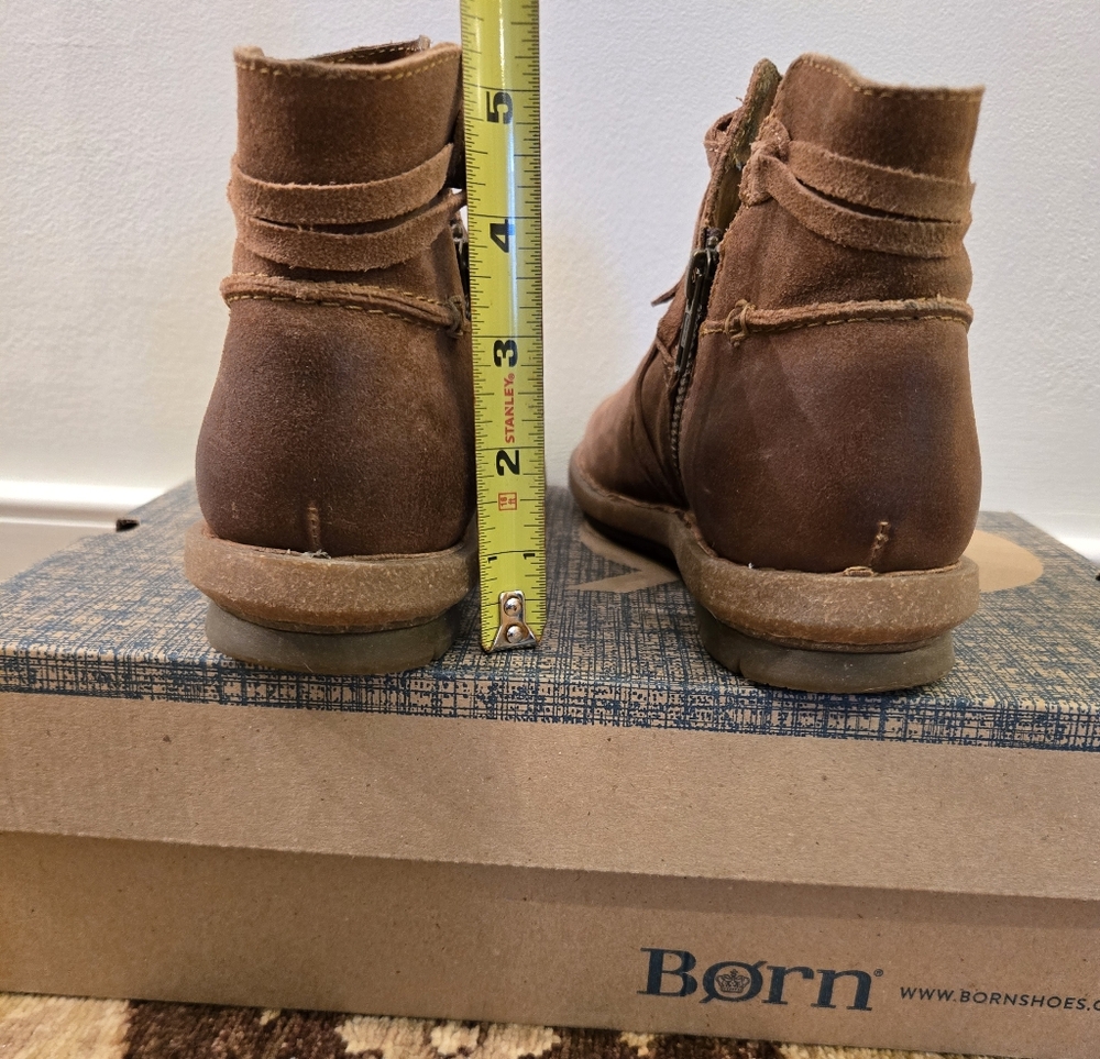 Born Women's Tarkin Brown Boots Size 8 - Picture 3 of 8